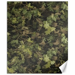 Camouflage Military Canvas 8  X 10  by Ndabl3x