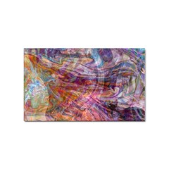 Spring Waves Sticker Rectangular (100 Pack) by kaleidomarblingart