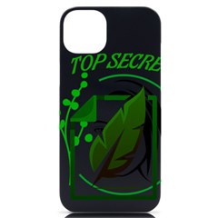 Top Secret Iphone 14 Plus Black Uv Print Case by Raju
