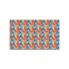 Abstract Pattern Sticker Rectangular (100 Pack) by designsbymallika