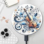 Cello Wireless Fast Charger(White) Front
