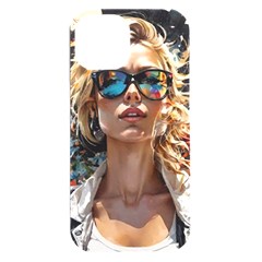 Colorful Model Iphone 15 Plus Black Uv Print Pc Hardshell Case by Sparkle