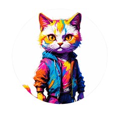 Wild Cat Mini Round Pill Box (pack Of 3) by Sosodesigns19