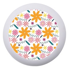Pattern Background Vintage Floral Dento Box With Mirror by Ndabl3x