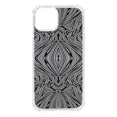Black And White Pattern 1 Iphone 14 Tpu Uv Print Case by 2607694