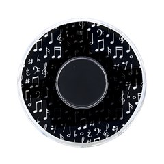 Chalk Music Notes Signs Seamless Pattern On-the-go Memory Card Reader by Ravend