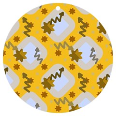 Art Pattern Design Background Uv Print Acrylic Ornament Round by Proyonanggan