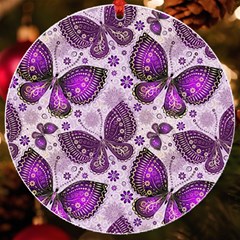 Butterflies Butterfly Insect Nature Uv Print Acrylic Ornament Round by Proyonanggan