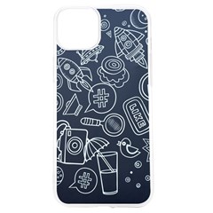 Internet Planet Drink Computer Iphone 15 Tpu Uv Print Case by Proyonanggan