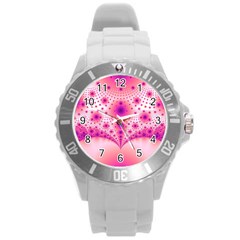 Pattern Round Plastic Sport Watch (l) by 2607694c