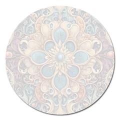 Pattern 1 Muster 7 600dpi 12000 Matt Magnet 5  (round) by 2607694c
