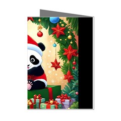 Schwarz Pandaweihnachten300dpi Mini Greeting Cards (pkg Of 8) by 2607694b