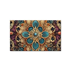 Dunkelbraun Pattern 1 Sticker Rectangular (100 Pack) by 2607694c