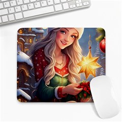 Christmas Greetings Large Mousepad by 2607694c