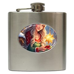 Christmas Greetings Hip Flask (6 Oz) by 2607694c