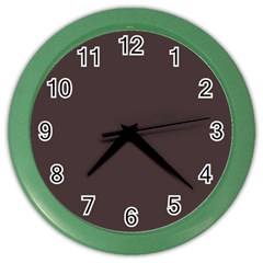 4 Farben Color Wall Clock by 2607694c