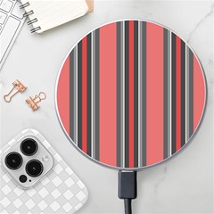 Rosa Grau Streifen Wireless Fast Charger(white) by 2607694c