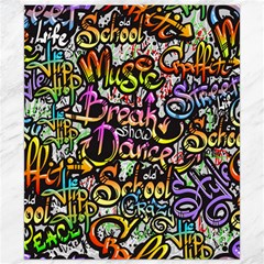 Graffiti Word Seamless Pattern Canvas 8  X 10  by Bedest