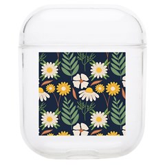 Flower Grey Pattern Floral Soft Tpu Airpods 1/2 Case by Dutashop