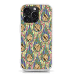 Tribal Background Boho Batik Iphone 15 Pro Tpu Uv Print Case by anzea