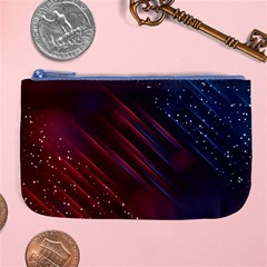 Illustrations Space Purple Large Coin Purse by anzea