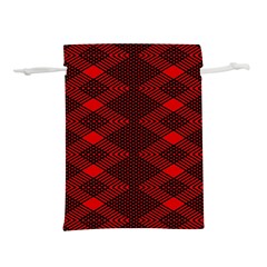 Pattern Black Red Lightweight Drawstring Pouch (m) by 2607694c