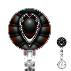 Fractal Eye Stainless Steel Nurses Watch by dedoma