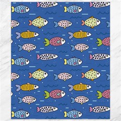 Sea Fish Blue Submarine Animal Canvas 20  X 24  by Proyonanggan