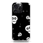 Skull Pattern iPhone 15 Pro TPU UV Print Case Front