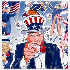 Independence Day United States Of America Canvas 12  X 12  by Ket1n9