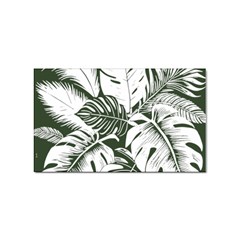 Abstract Art Tropical Leaves Sticker Rectangular (10 Pack) by Valentinaart