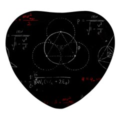 Math Board Circuit Circuits Computer Shield Tech Technology Heart Glass Fridge Magnet (4 Pack) by Loisa77