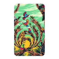 Monkey Tiger Bird Parrot Forest Jungle Style Memory Card Reader (rectangular) by Grandong