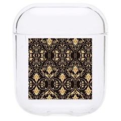 Vintage Batik Art Architecture Pattern Hard Pc Airpods 1/2 Case by Ravend