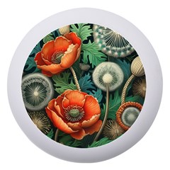 Flower Poppies Dento Box With Mirror by Loisa77