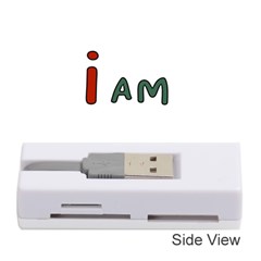 America  I Am Race Memory Card Reader (stick) by RiverRootz