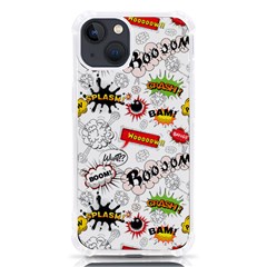 Pattern Seamless Texture Cartoon Iphone 13 Tpu Uv Print Case by Perong