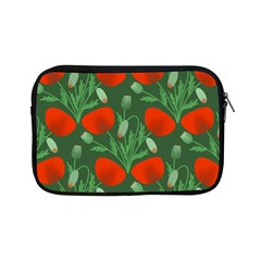 Poppy Fierce Wolf Poppies Bud Apple Ipad Mini Zipper Cases by Perong