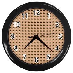 Olimedbege Wall Clock (black) by snowwhitegirl