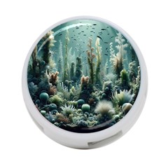 Underwater Coral Life 4-port Usb Hub (one Side) by Apenda