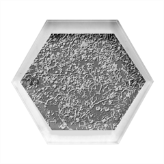 Grass Nature Meadow Hexagon Wood Jewelry Box by Hannah976