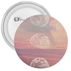 Moon Phase, Cloud, Clouds, Moon, Pastel 3  Buttons by kyorashop23