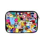 Sticker Art, Brand, Cartoon Apple iPad Mini Zipper Cases Front