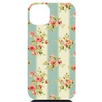 Stripes, Rose,  Texture, Flower, Paper iPhone 14 Plus Black UV Print Case Front