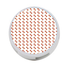 Kawaii Pumpkin Patt White 4-port Usb Hub (two Sides) by snowwhitegirl