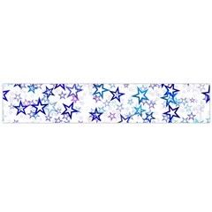 Christmas Stars Background Large Premium Plush Fleece Scarf  by Posterlux