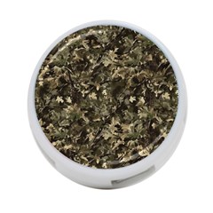 Camouflage Army Survival Uniform 4-port Usb Hub (one Side) by Posterlux