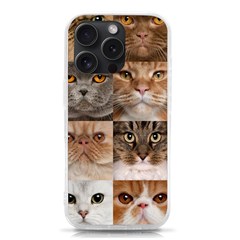 Breeds Of Cats Collage Iphone 15 Pro Tpu Uv Print Case by kyorashop23