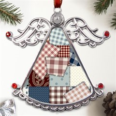 Cloth Patches Texture Macro, Patches Of Cloth Metal Angel With Crystal Ornament by kyorashop23