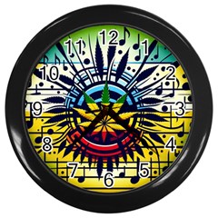 River Roots Wall Clock (black) by RiverRootz